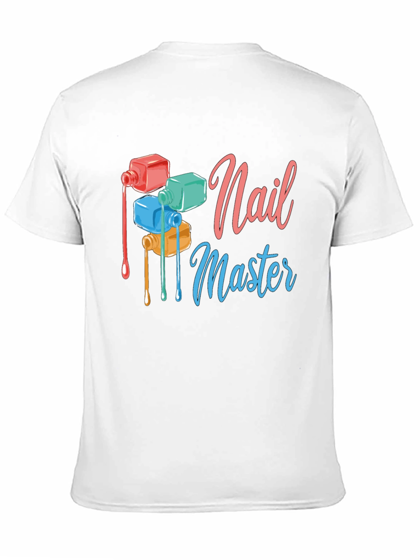 Nail Master Graphic T-Shirt - Trendy Design