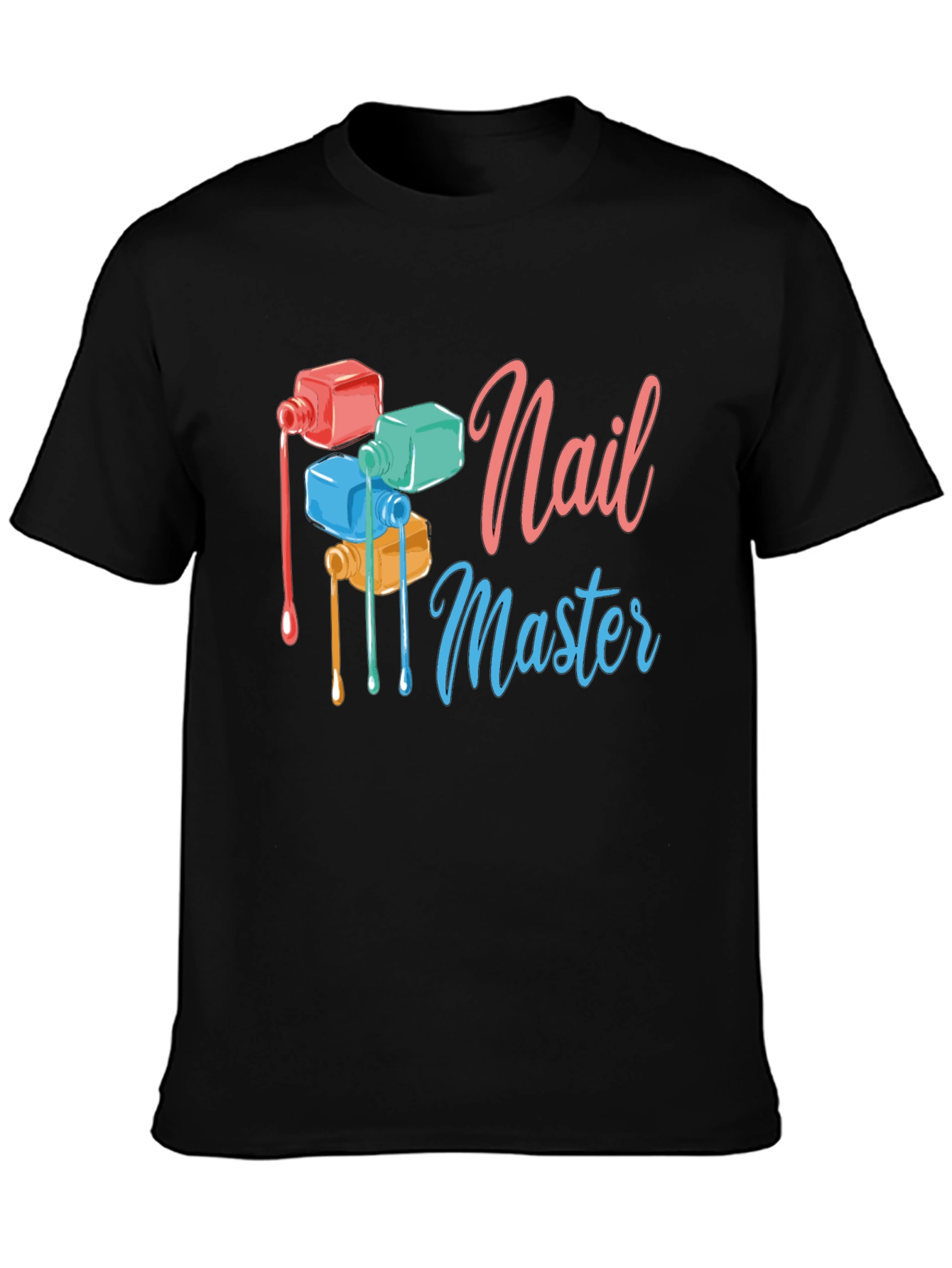 Nail Master Graphic T-Shirt - Trendy Design