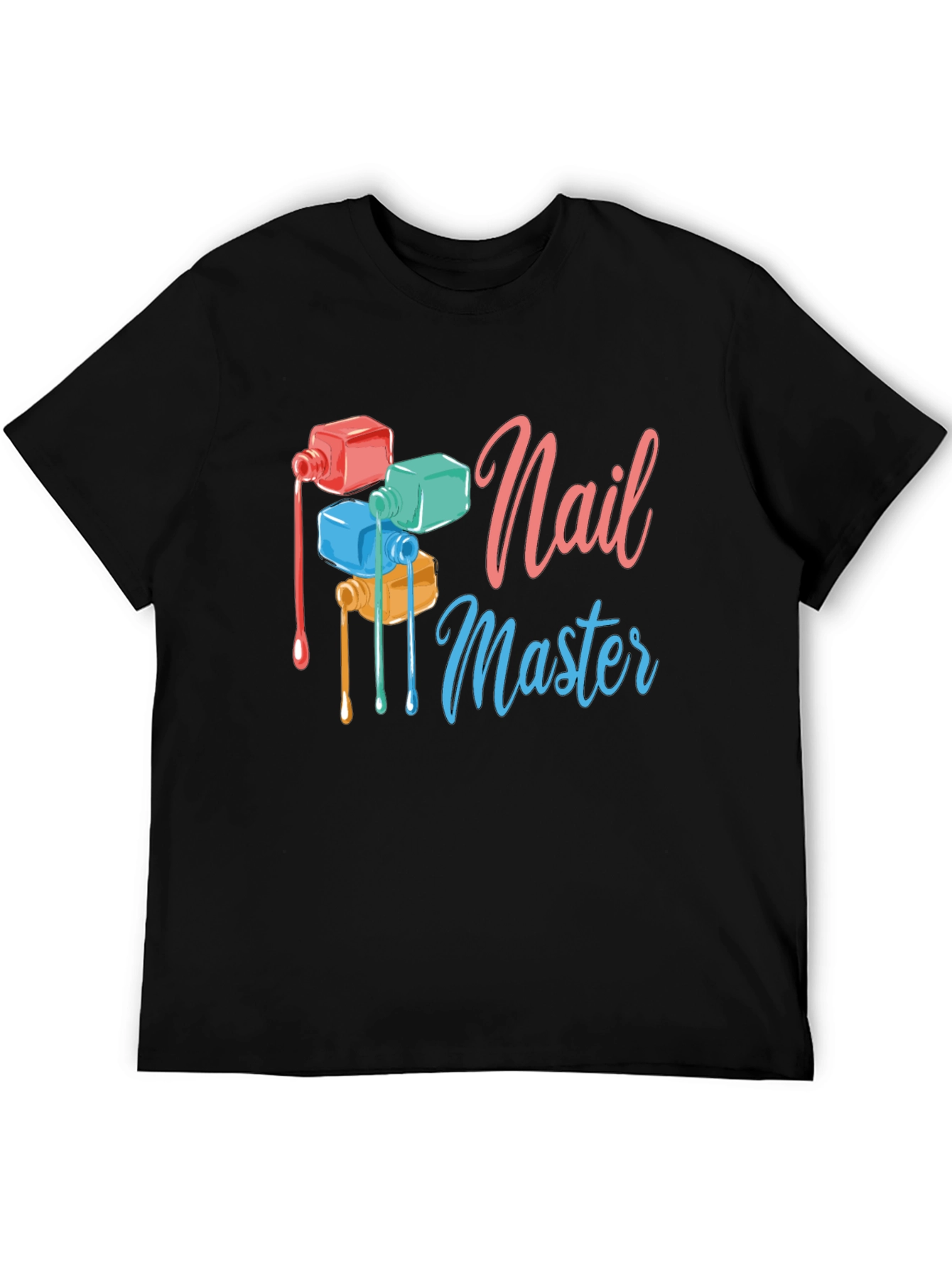 Nail Master Graphic T-Shirt - Trendy Design