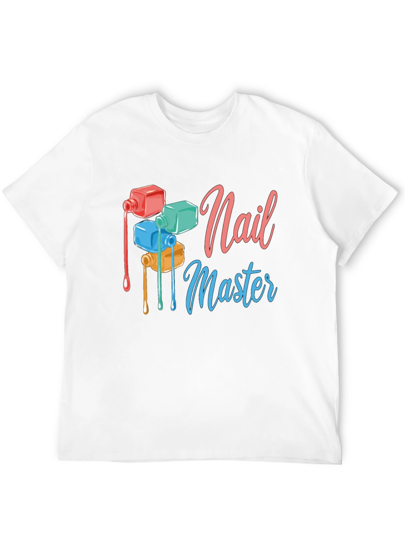 Nail Master Graphic T-Shirt - Trendy Design