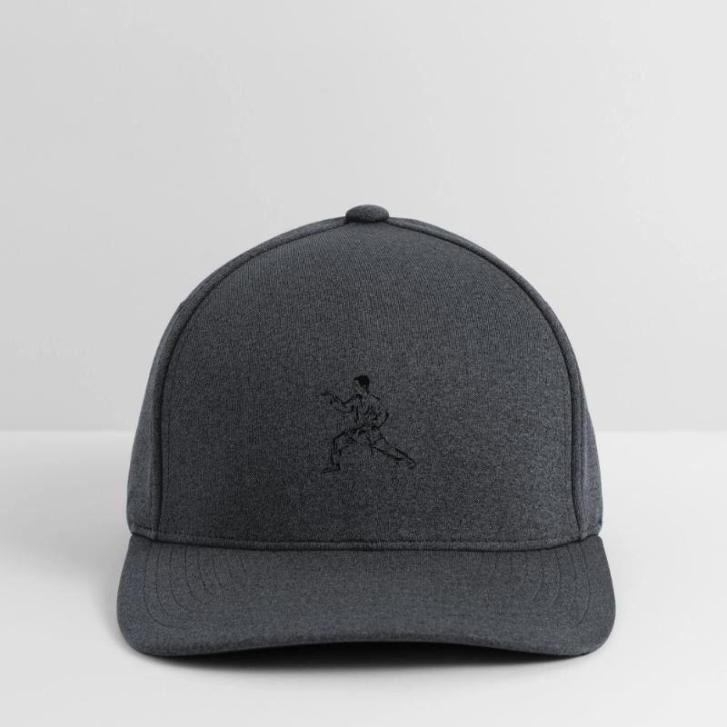 karateka in single color