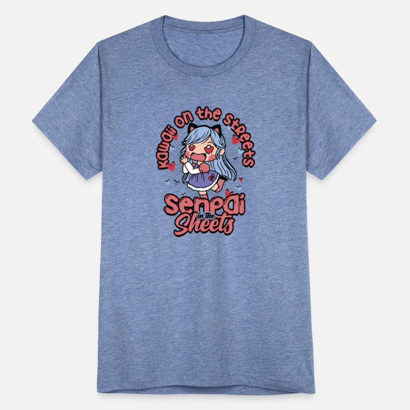Kawaii on the streets, senpai in the sheets -