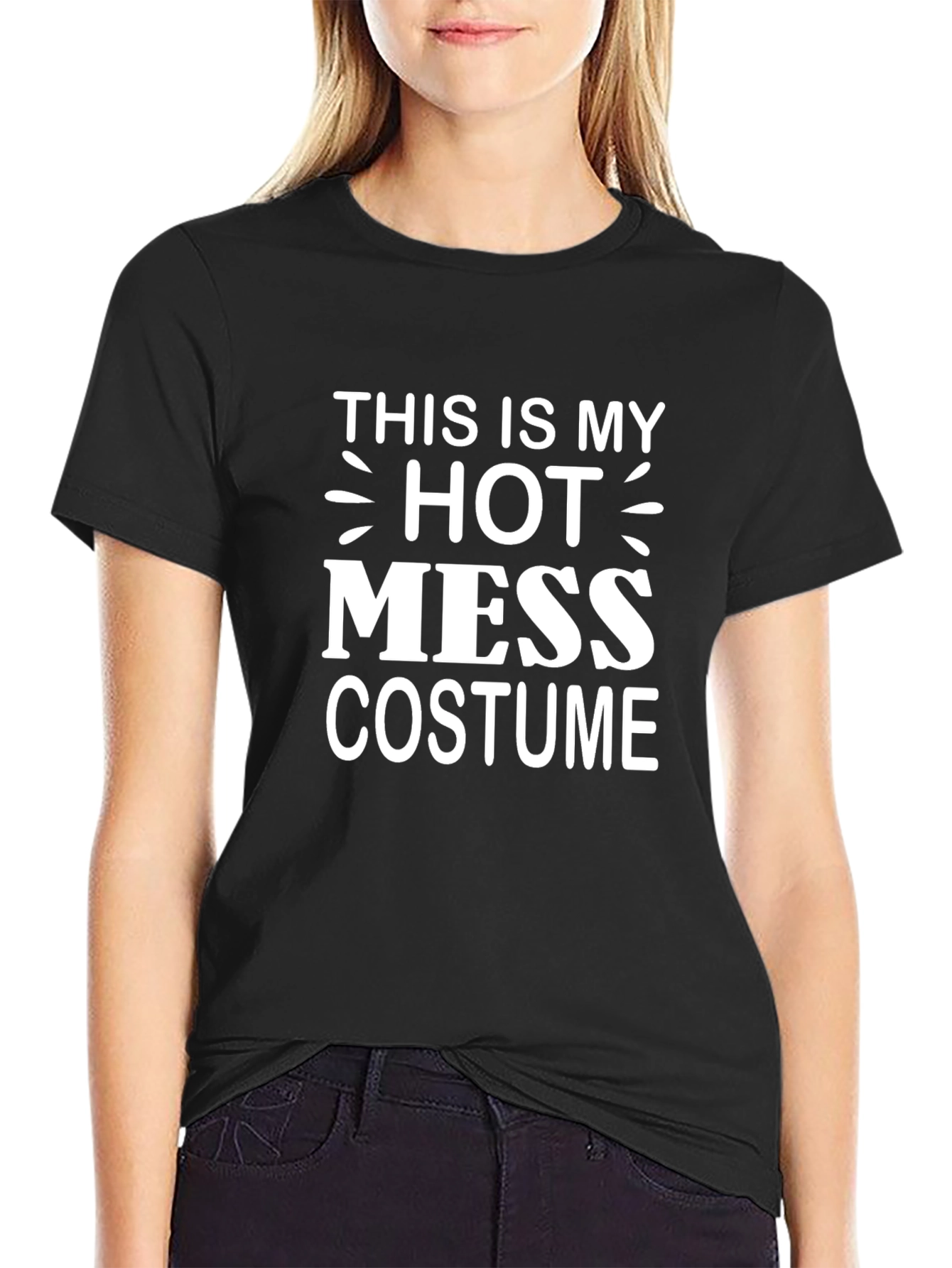 Hot Mess Costume Graphic T-Shirt