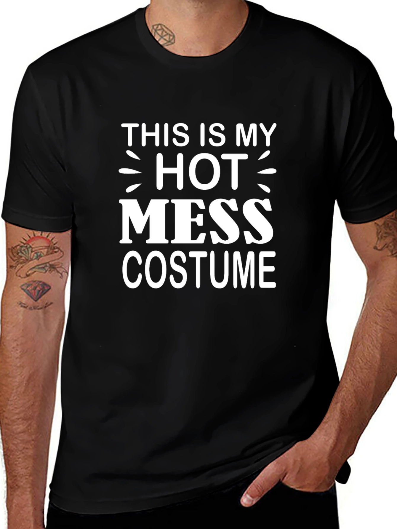 Hot Mess Costume Graphic T-Shirt