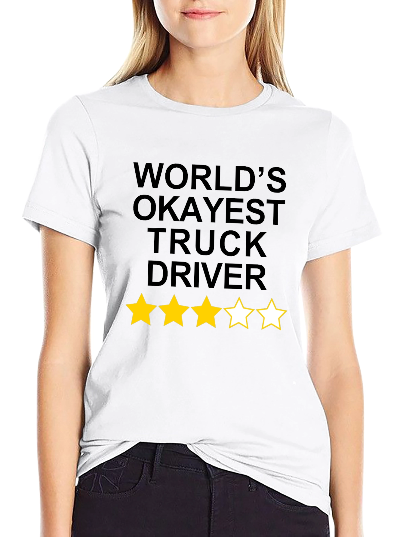 Worlds Okayest Truck Driver T-Shirt