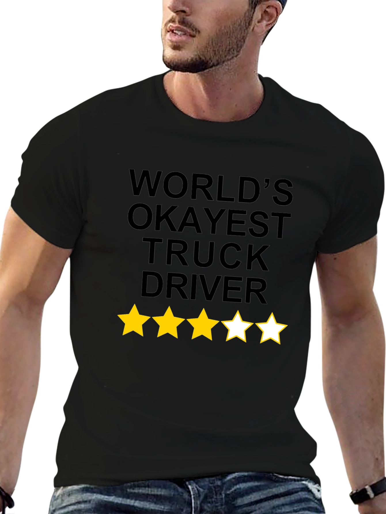 Worlds Okayest Truck Driver T-Shirt