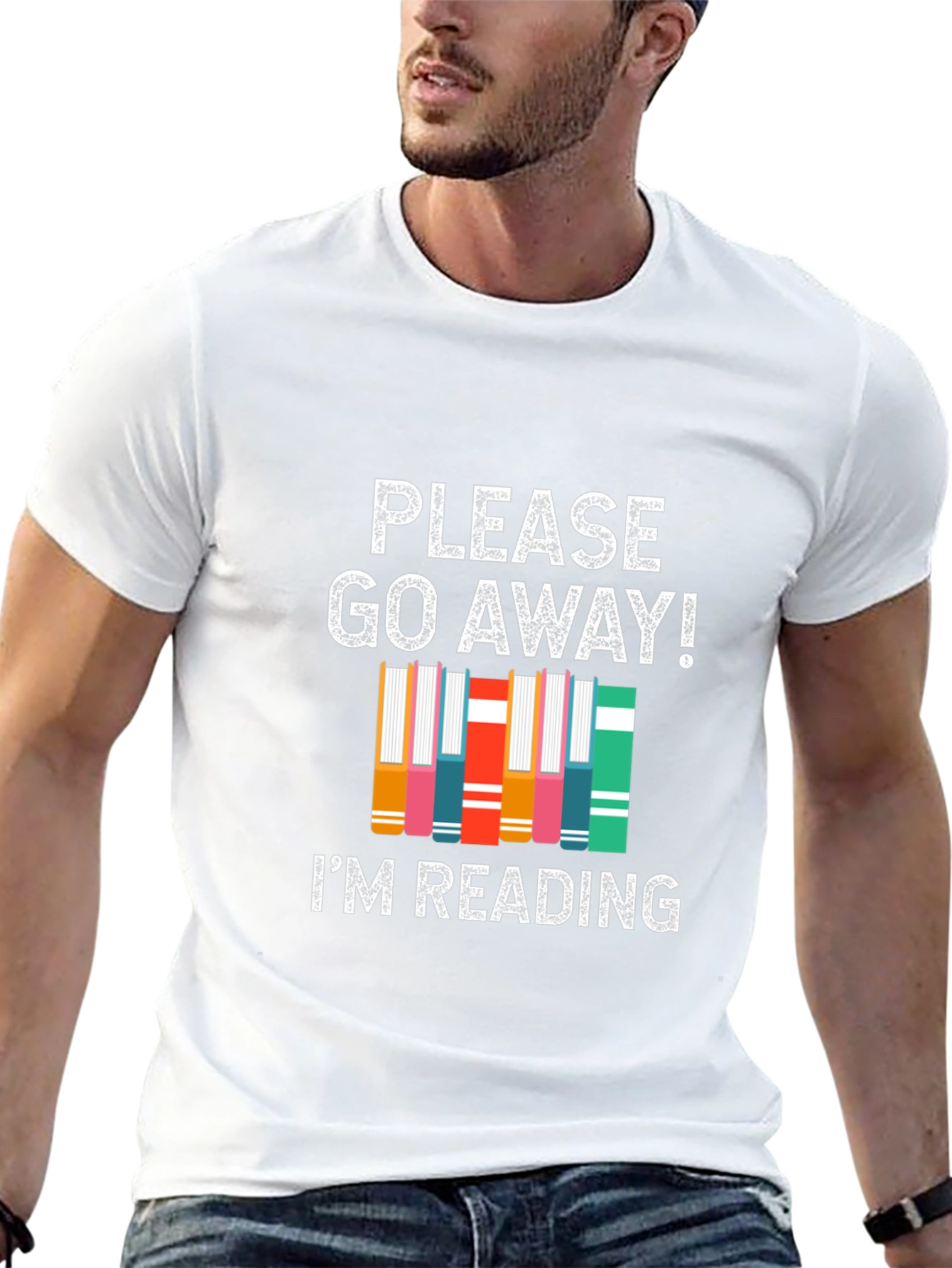 Please Go Away Im Reading T-Shirt