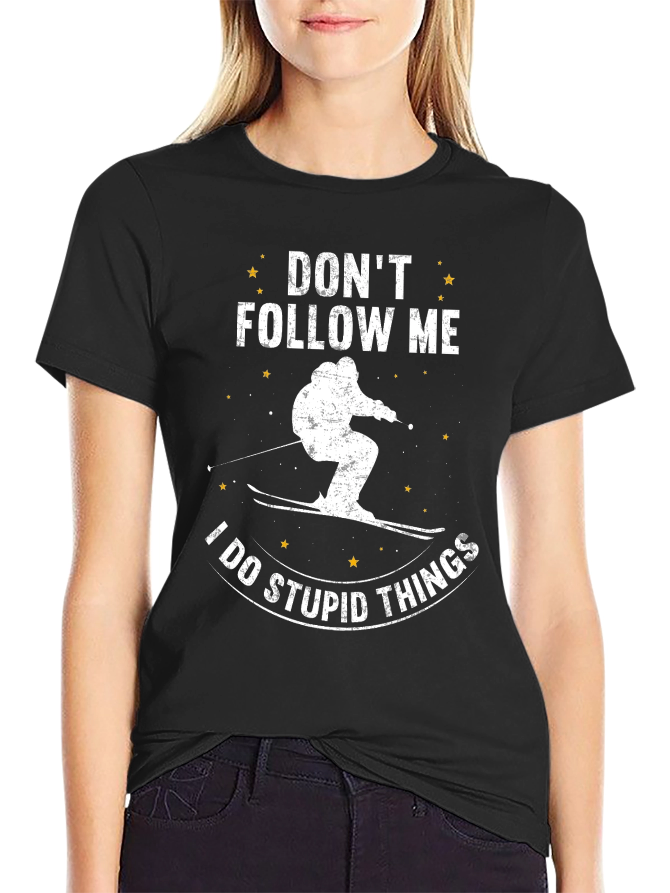 Dont Follow Me Ski T-Shirt