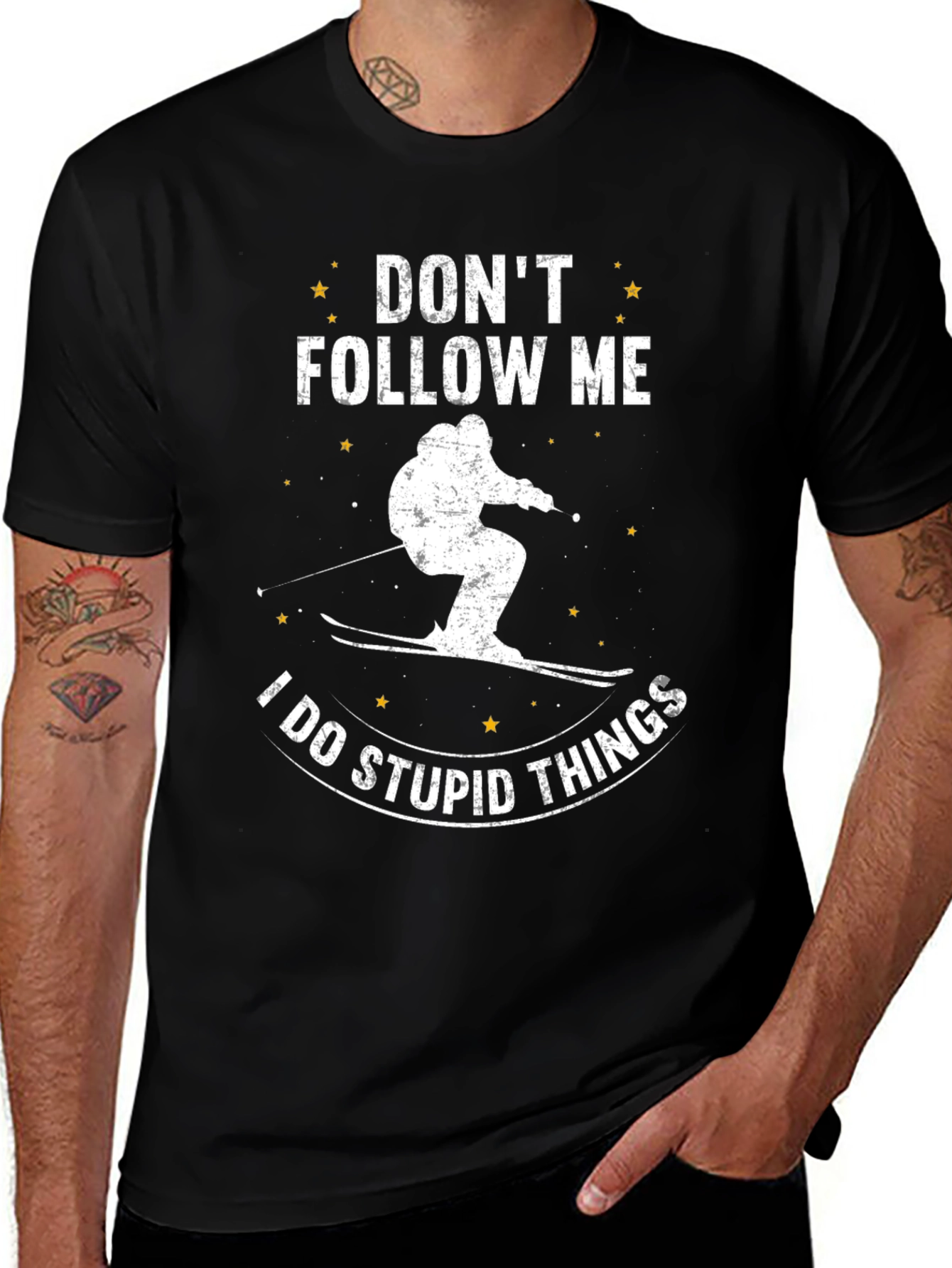 Dont Follow Me Ski T-Shirt