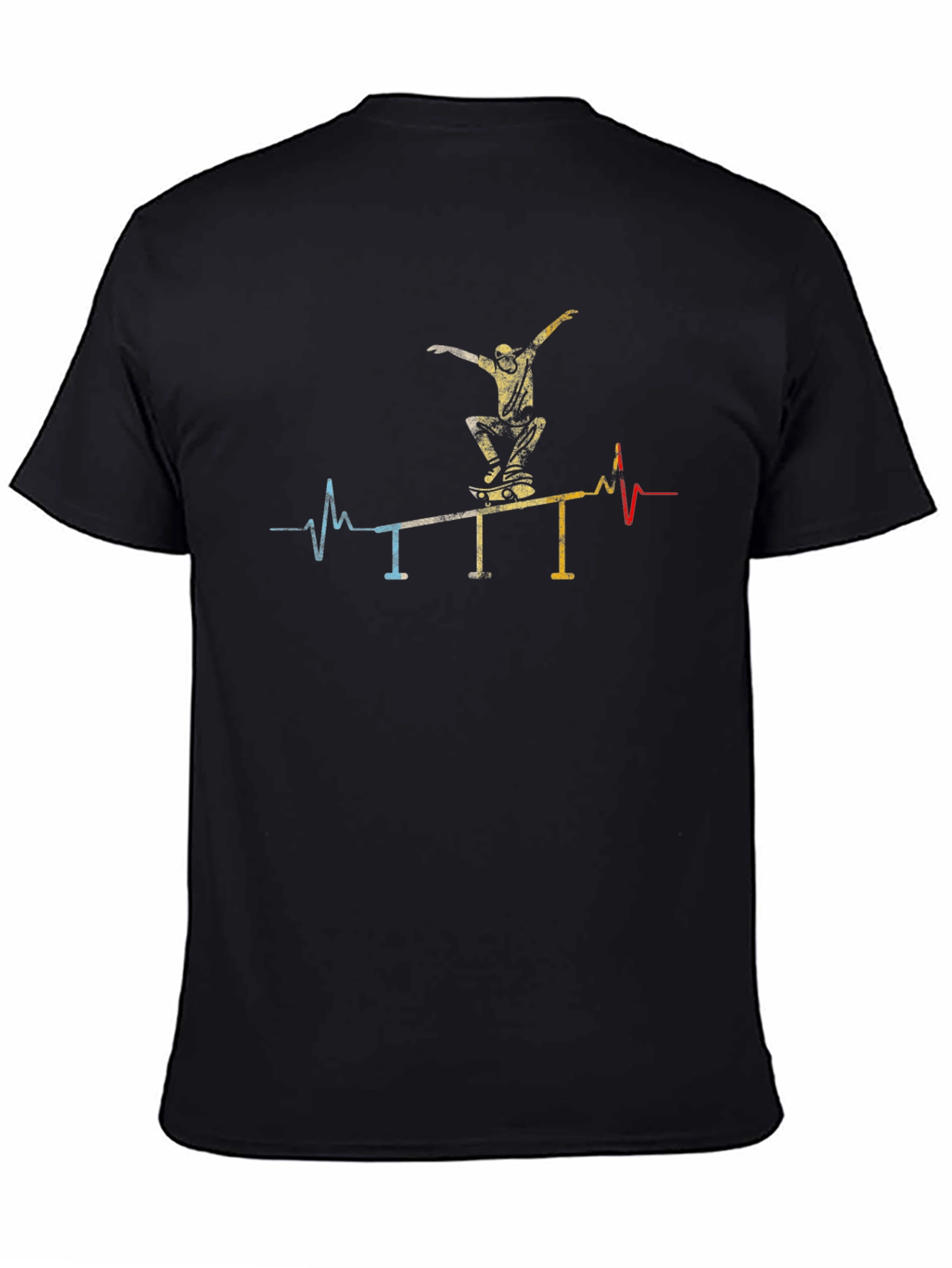 Skateboarding Heartbeat T-Shirt