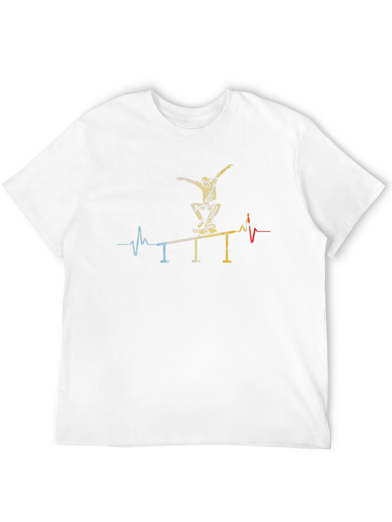 Skateboarding Heartbeat T-Shirt