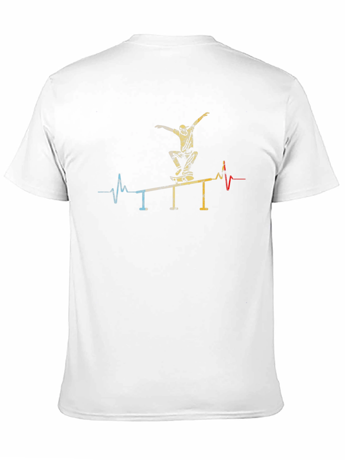 Skateboarding Heartbeat T-Shirt