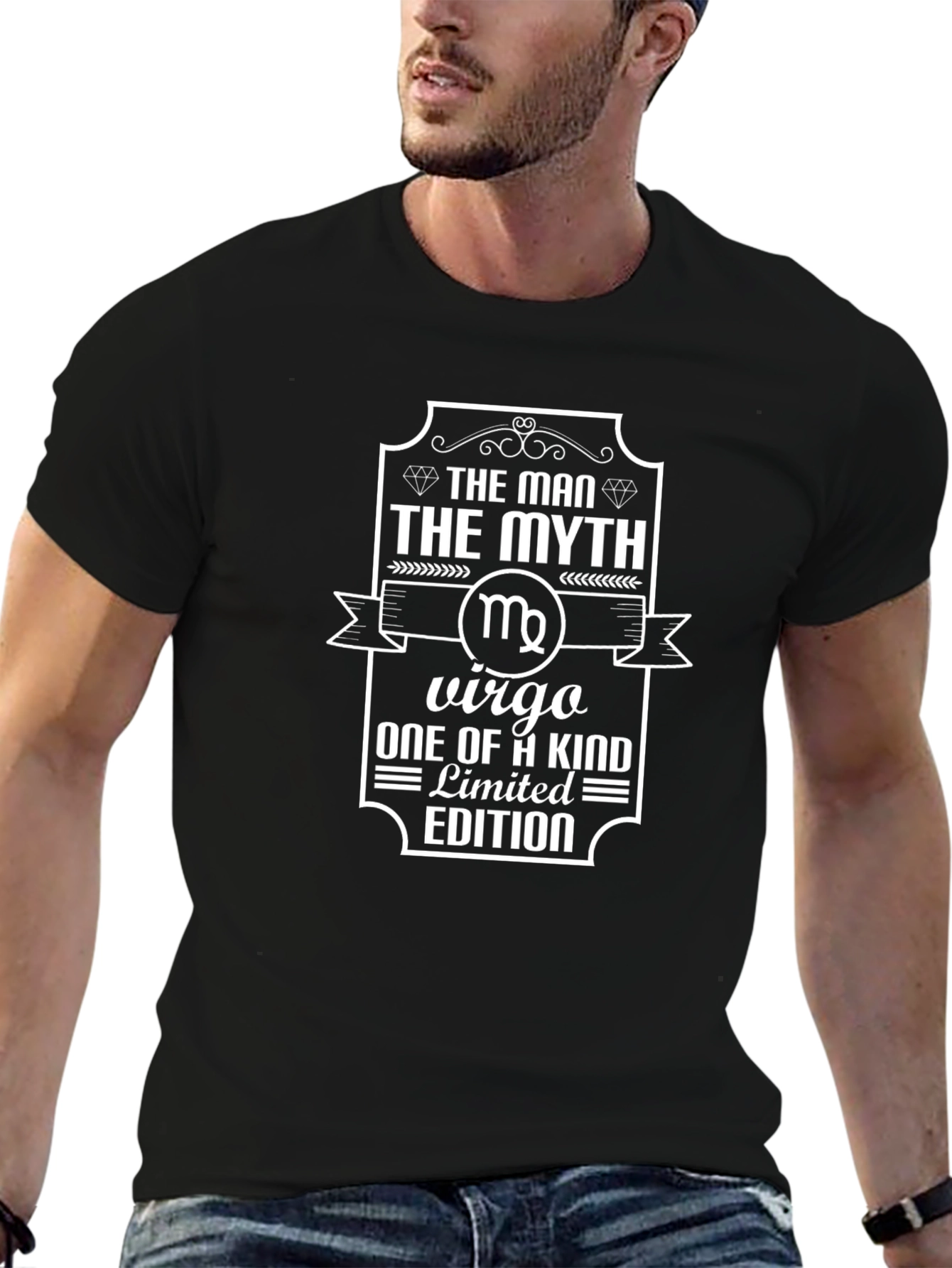 Virgo Zodiac T-Shirt: The Man The Myth Limited Edition