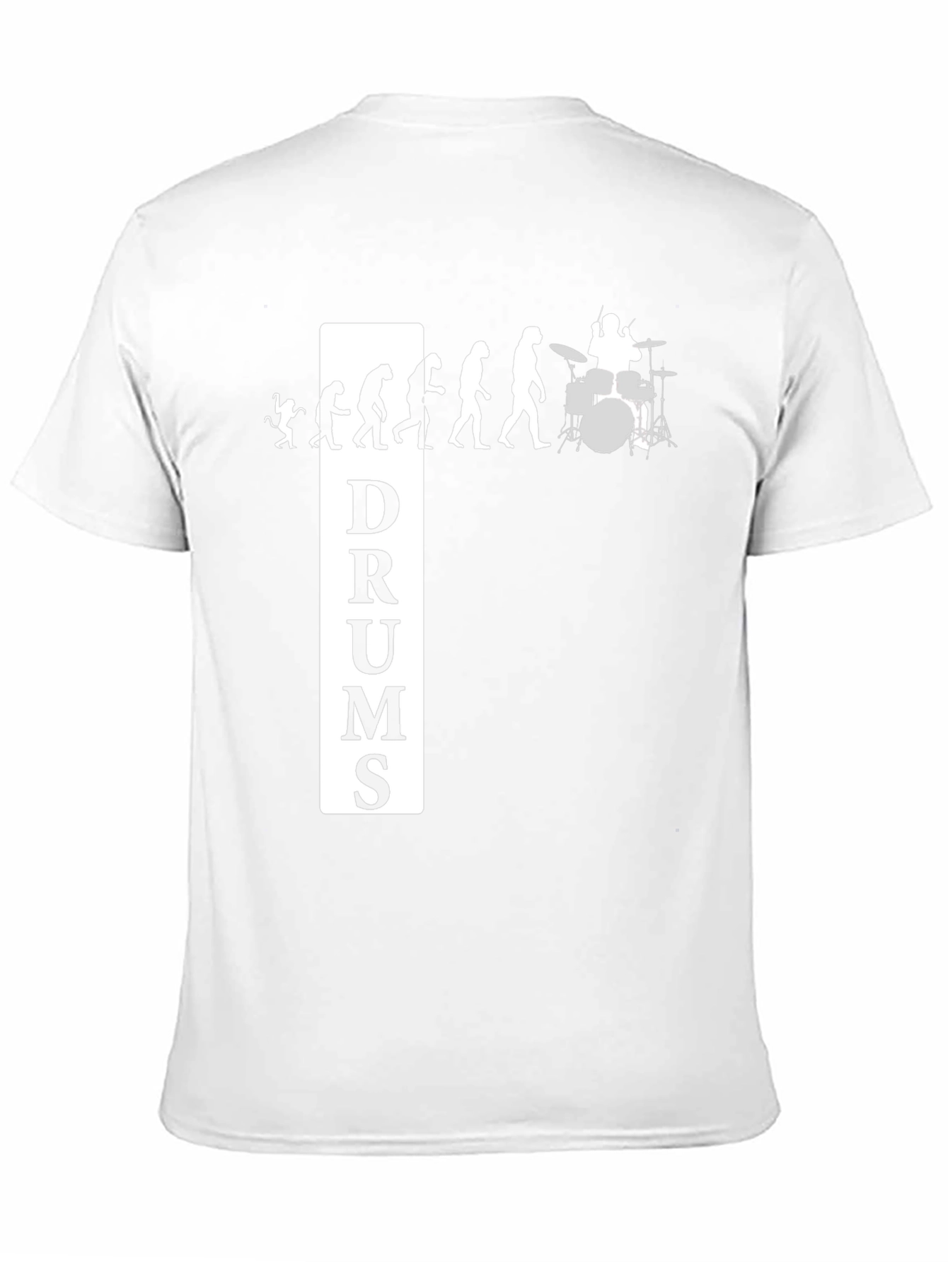 Evolution of Drums Black T-Shirt
