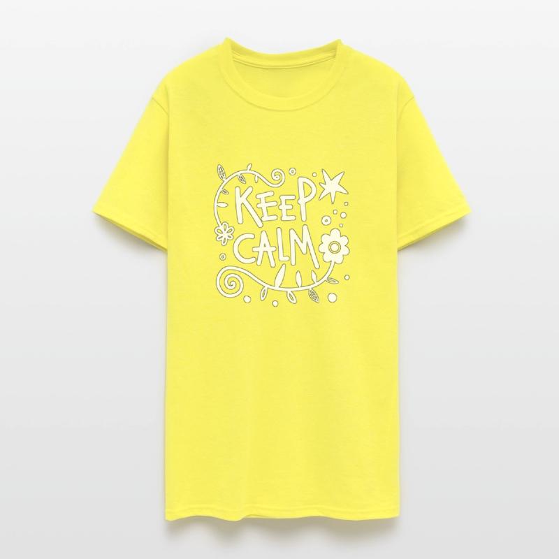 keep calm green 80s humor