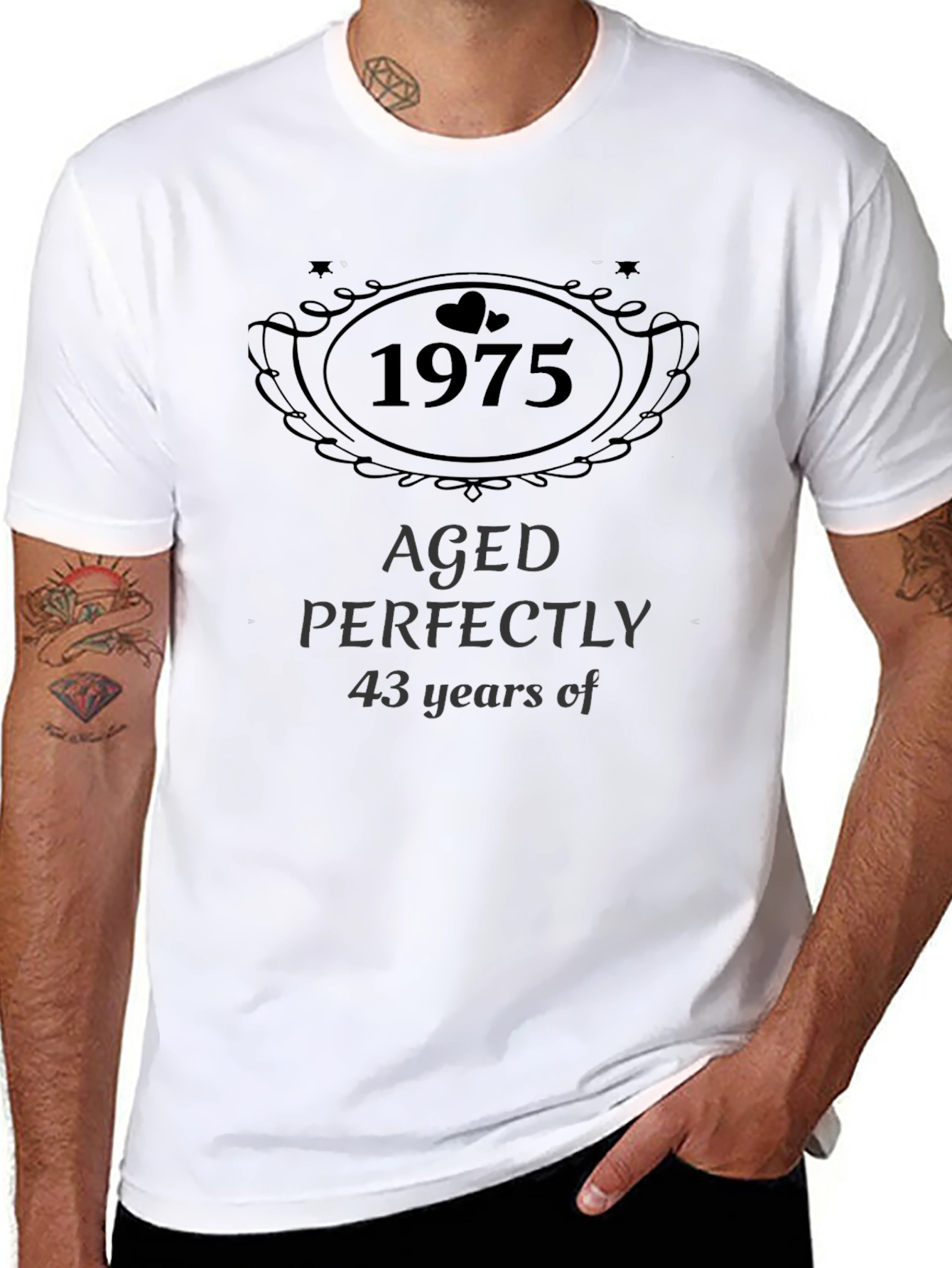 Aged Perfectly 1975 Graphic Tee
