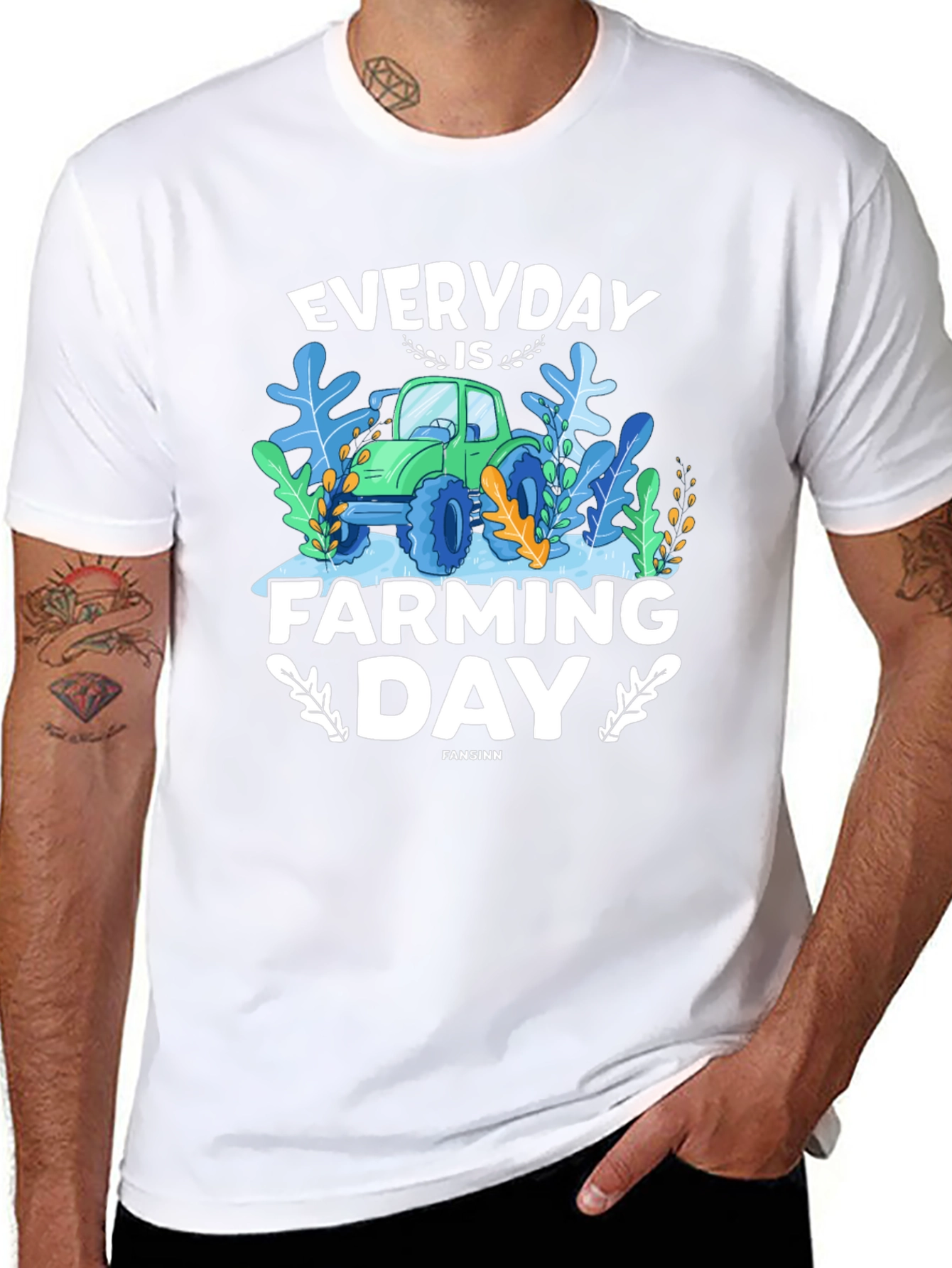 Everyday is Farming Day Graphic T-Shirt