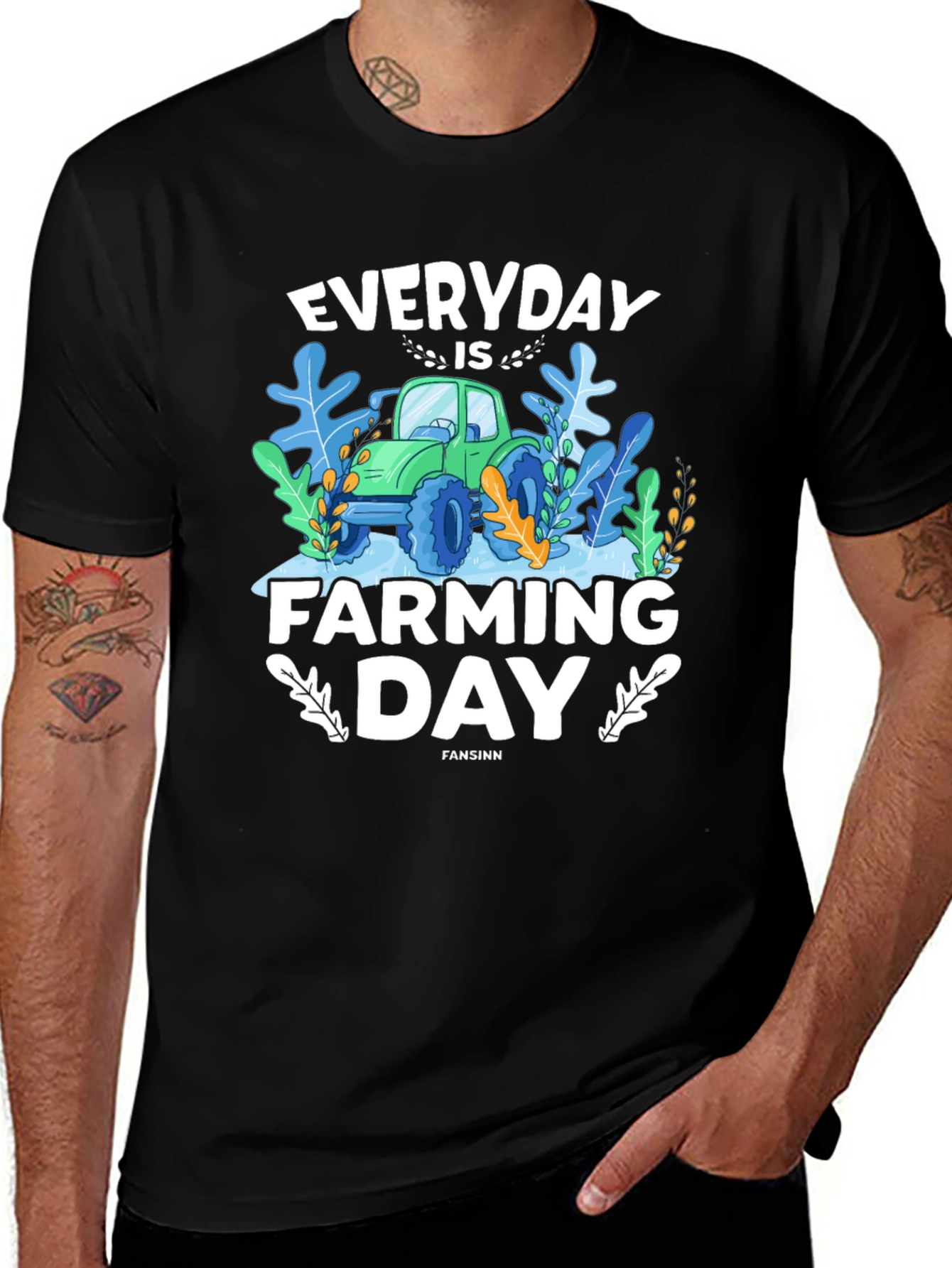 Everyday is Farming Day Graphic T-Shirt