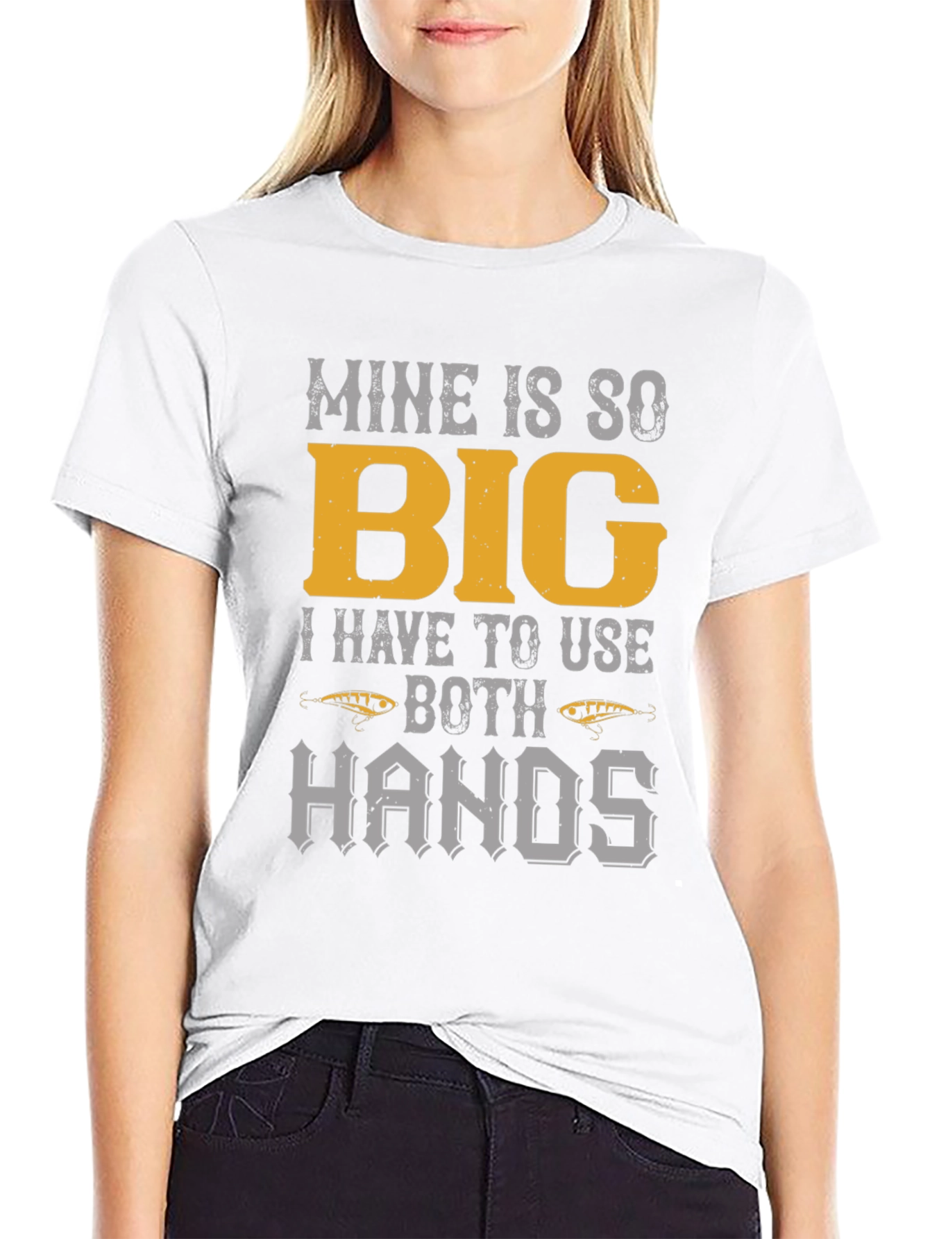 Mine Is So Big Fishing T-Shirt