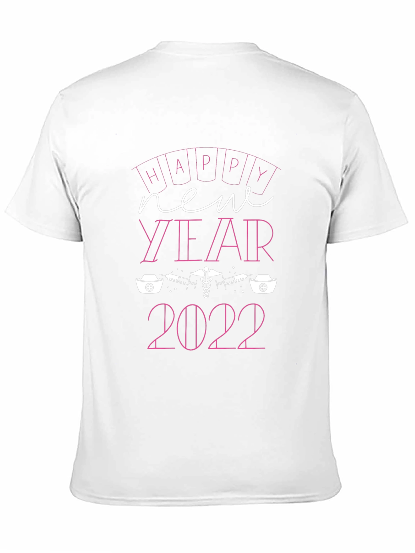 Happy New Year 2022 Nurse Graphic T-Shirt