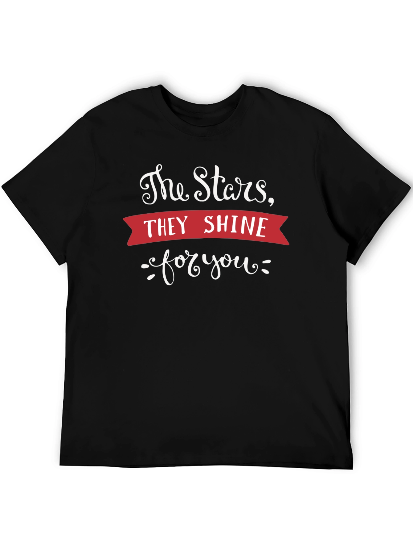 Stars Shine T-Shirt - Soft Cotton Graphic Tee