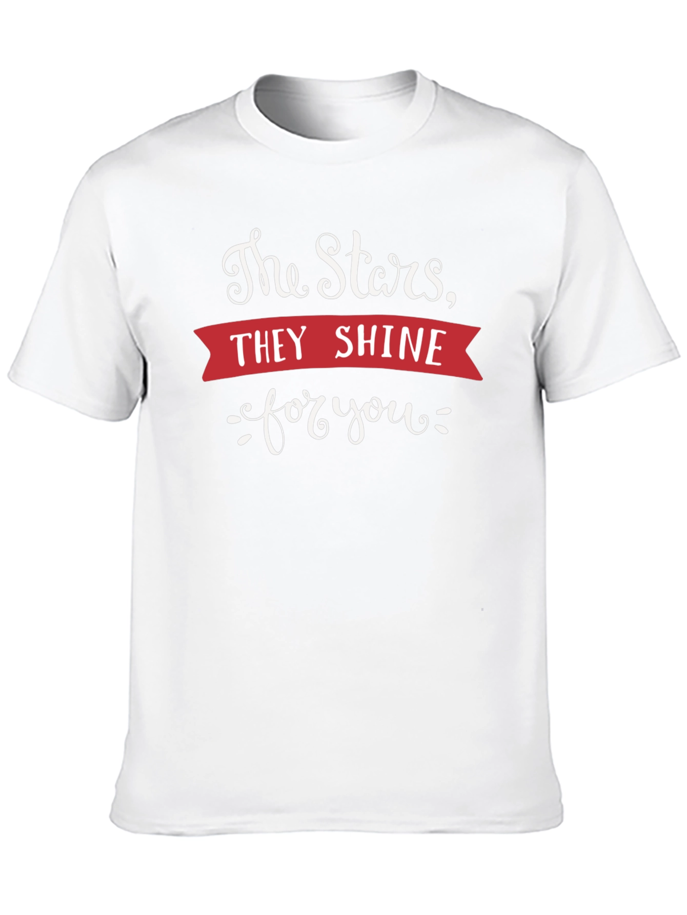 Stars Shine T-Shirt - Soft Cotton Graphic Tee