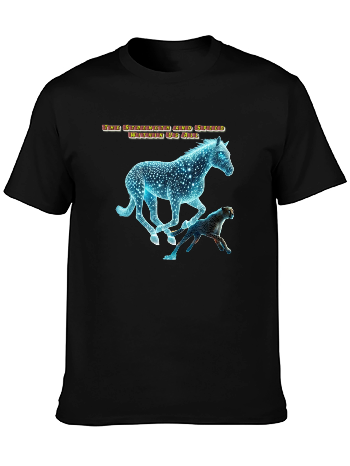 Strength & Speed Graphic Tee - Black