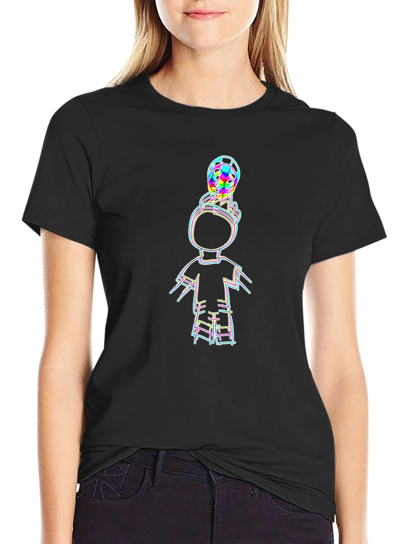 Funky Kid with Ball T-Shirt