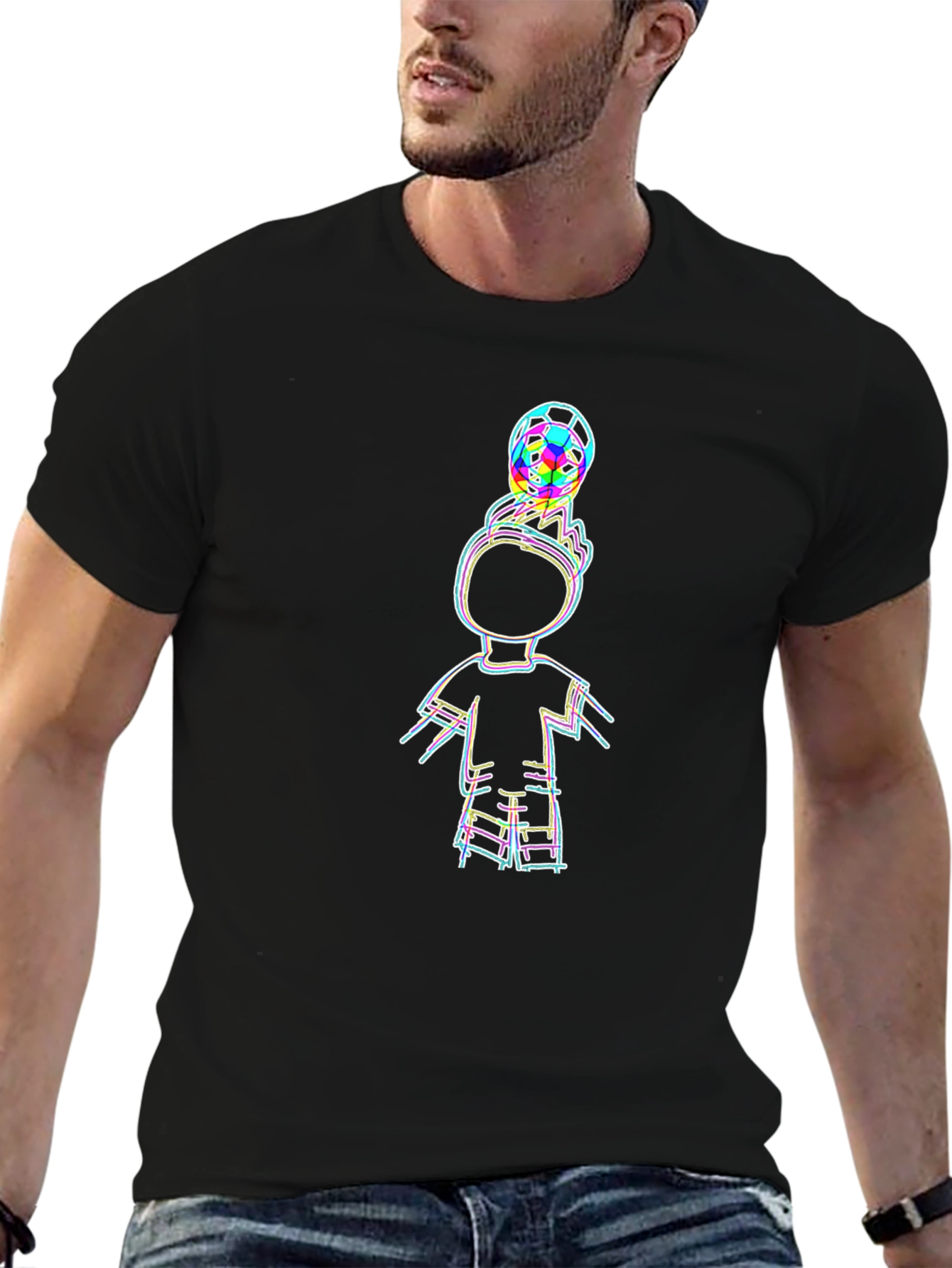 Funky Kid with Ball T-Shirt