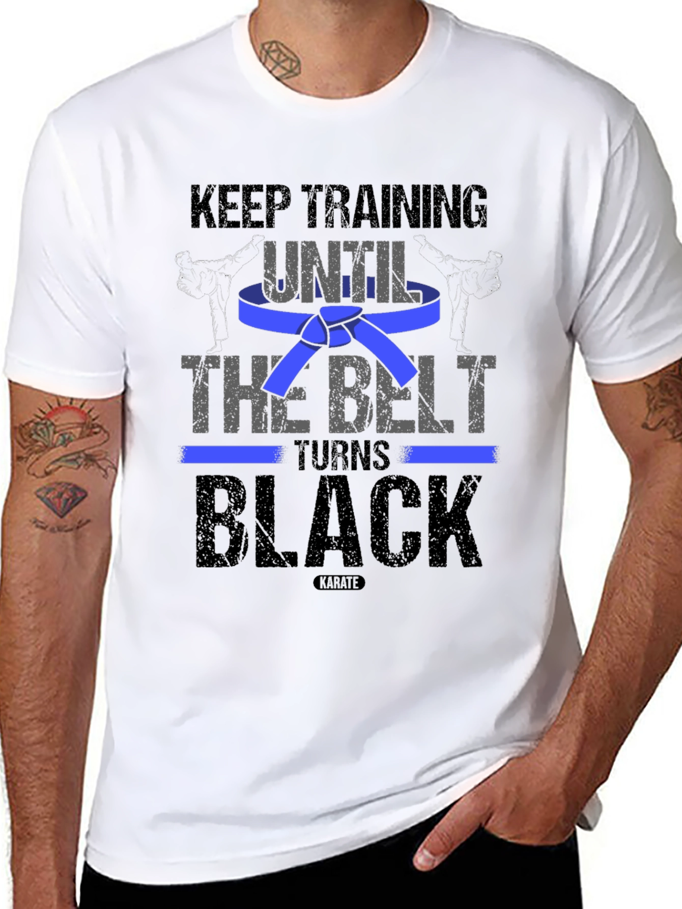 Keep Training Karate T-Shirt