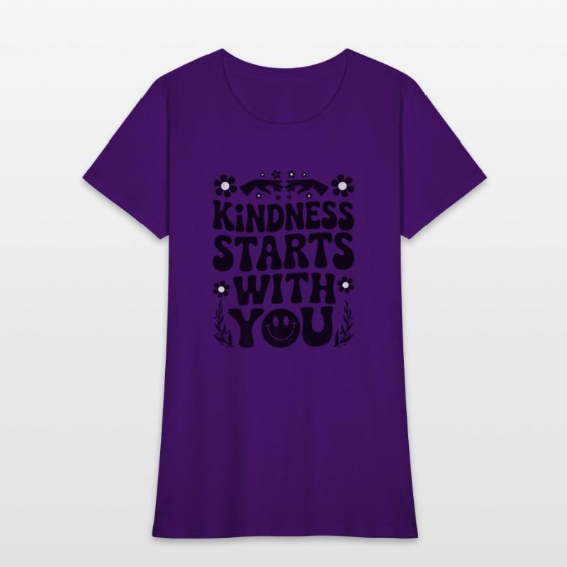 Kindness Starts With You Retro Tee