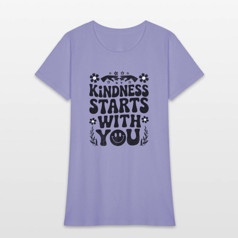 Kindness Starts With You Retro Tee