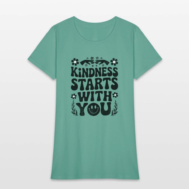 Kindness Starts With You Retro Tee