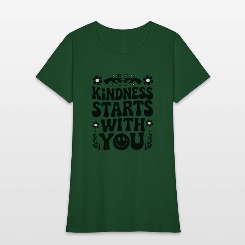 Kindness Starts With You Retro Tee