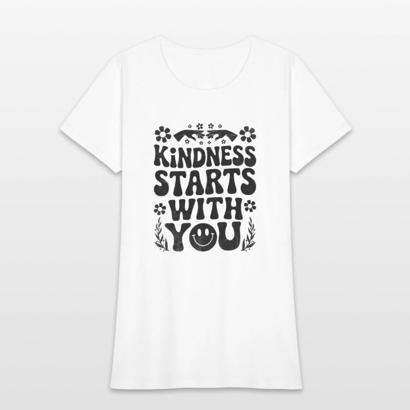 Kindness Starts With You Retro Tee
