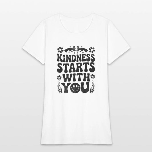 Kindness Starts With You Retro Tee