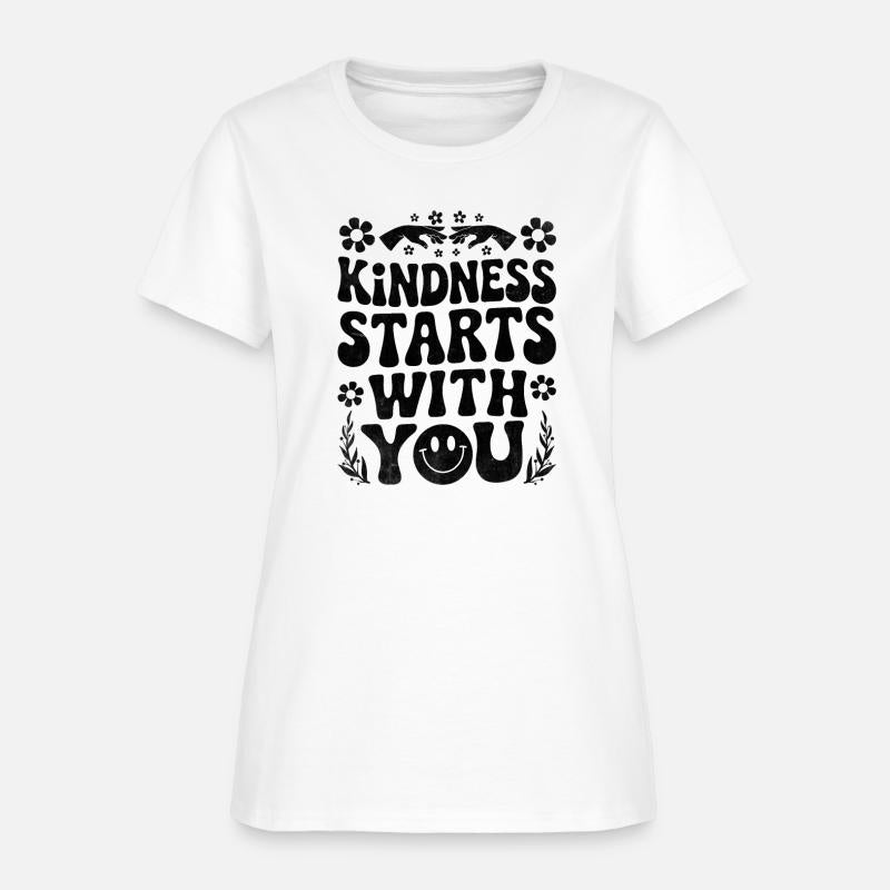 Kindness Starts With You Retro Tee