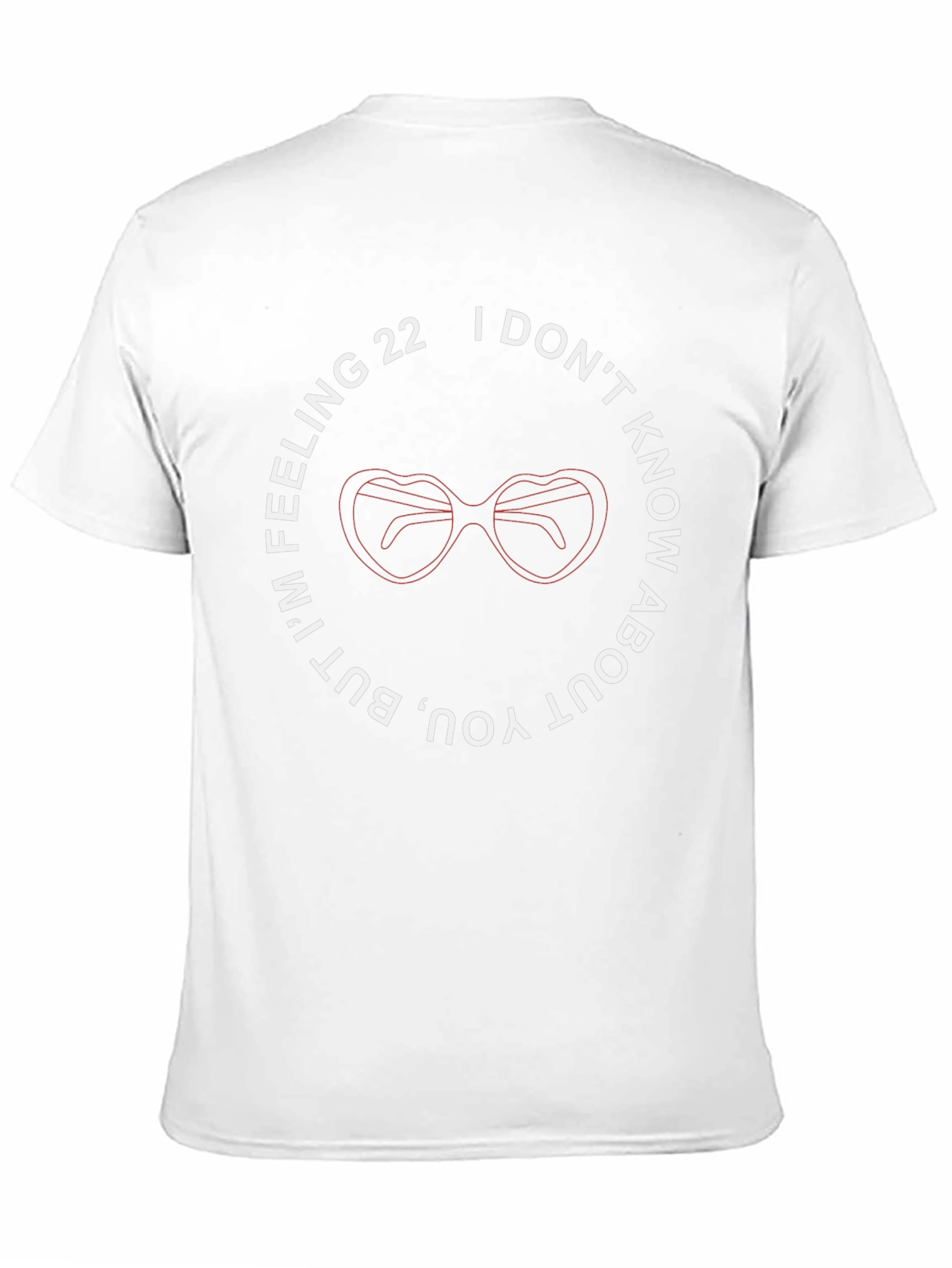 Feeling 22 Tee - Trendy Graphic Print Shirt
