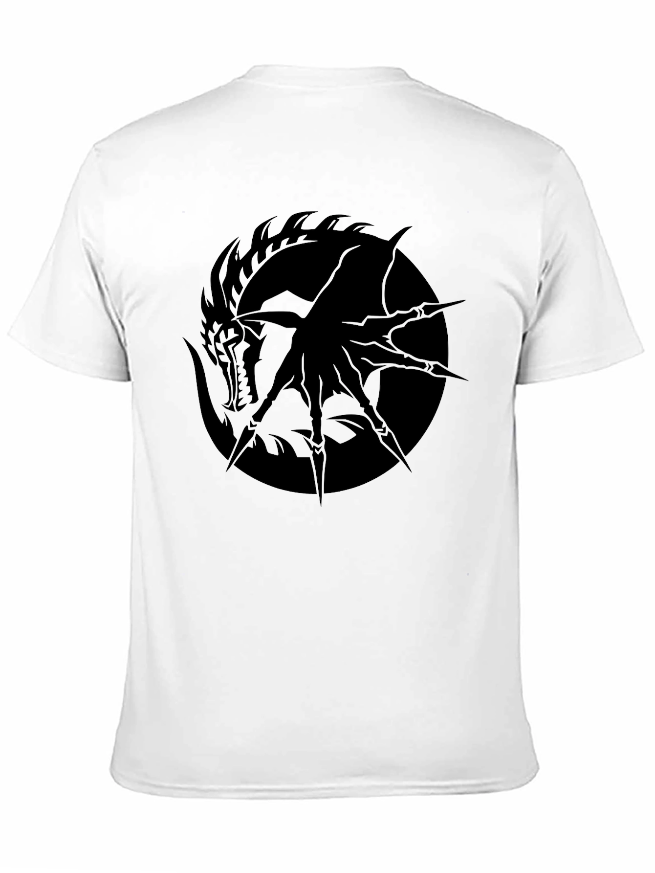 Dragon Hand Graphic Black T-Shirt