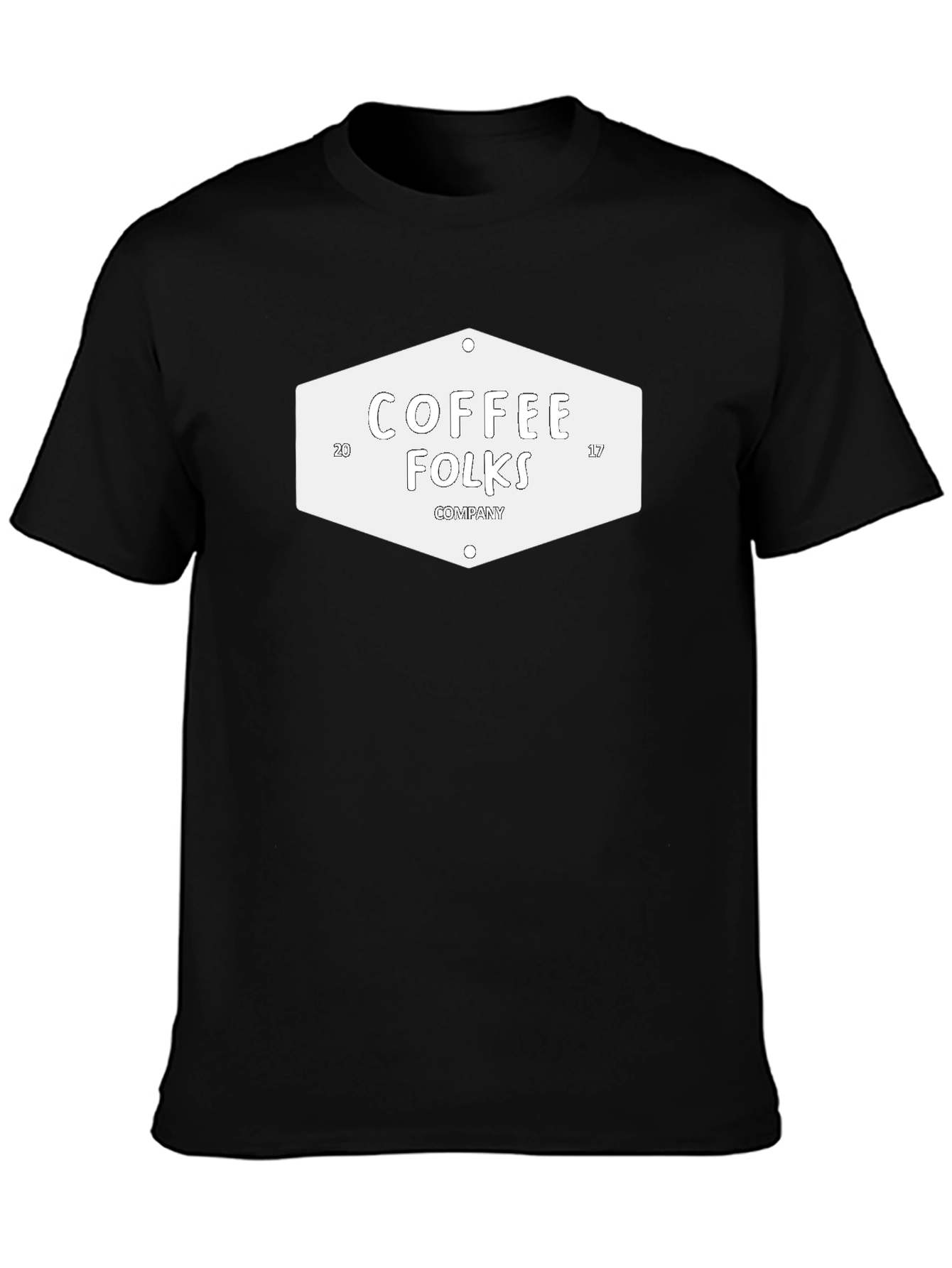 Coffee Folks Company T-Shirt - Black