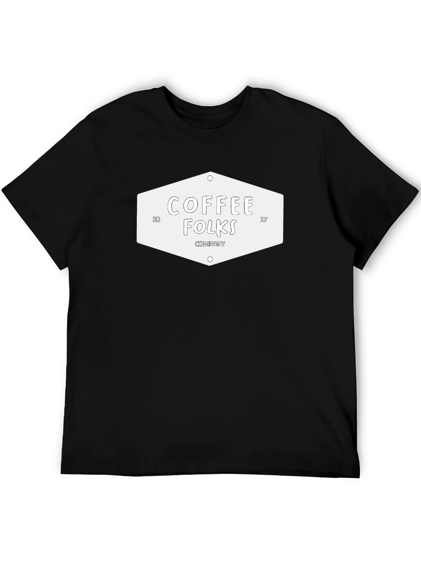 Coffee Folks Company T-Shirt - Black