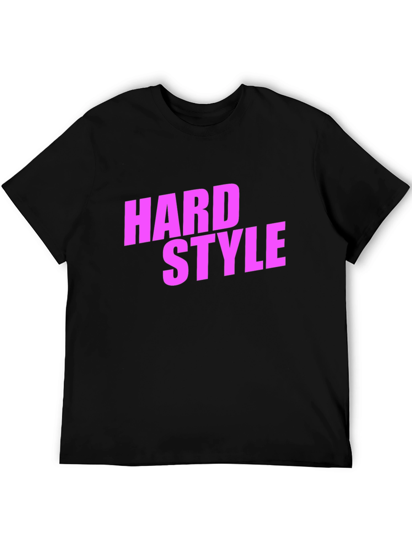 Hardstyle Graphic Tee - Black Cotton