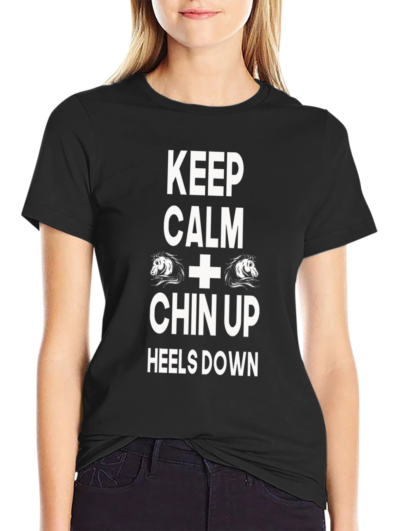 Keep Calm Horse Riding T-Shirt