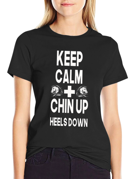 Keep Calm Horse Riding T-Shirt