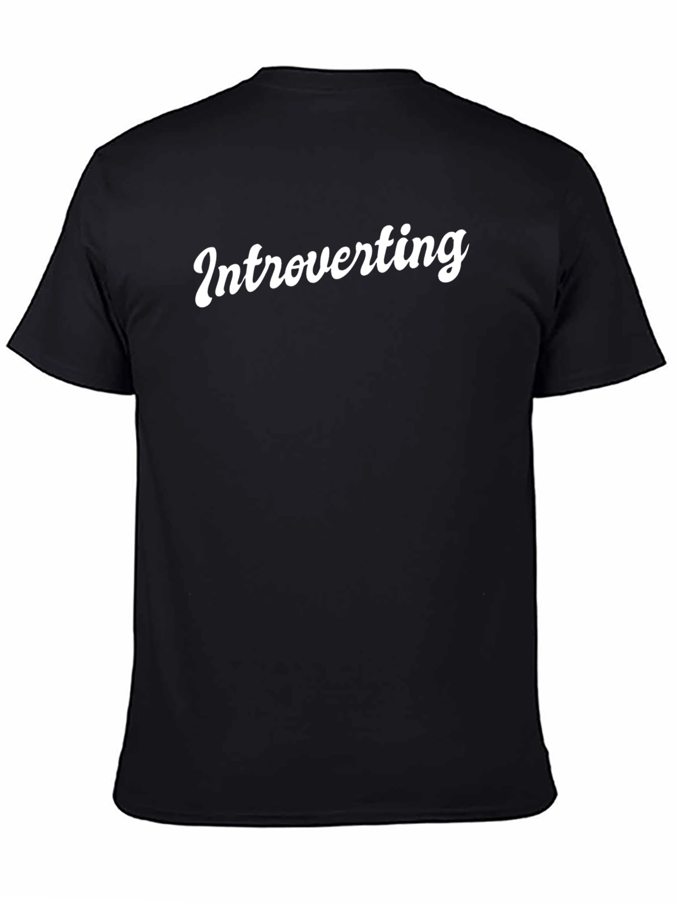 Introverting Graphic Tee - Soft Cotton Casual T-Shirt