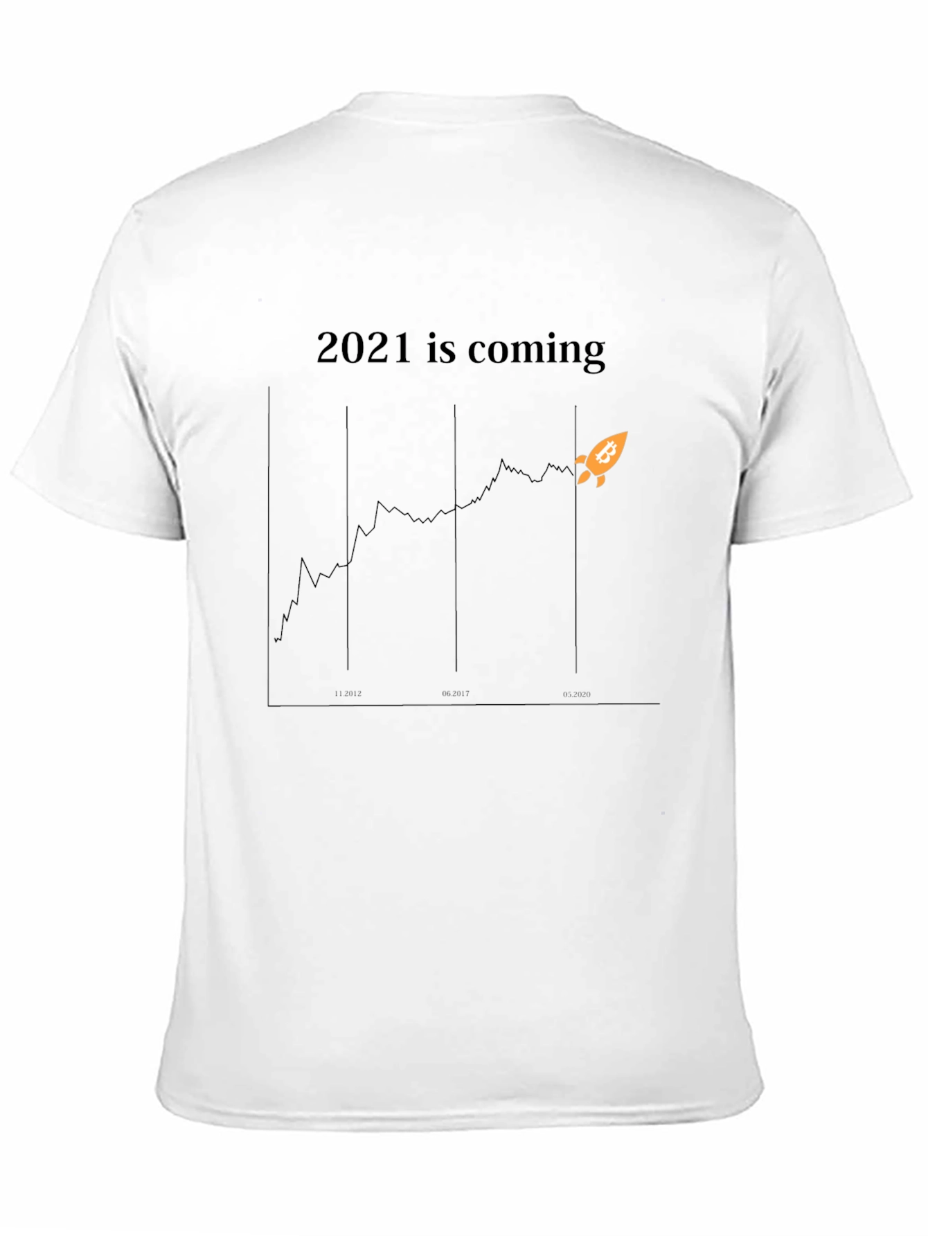Bitcoin Rocket 2021 T-Shirt