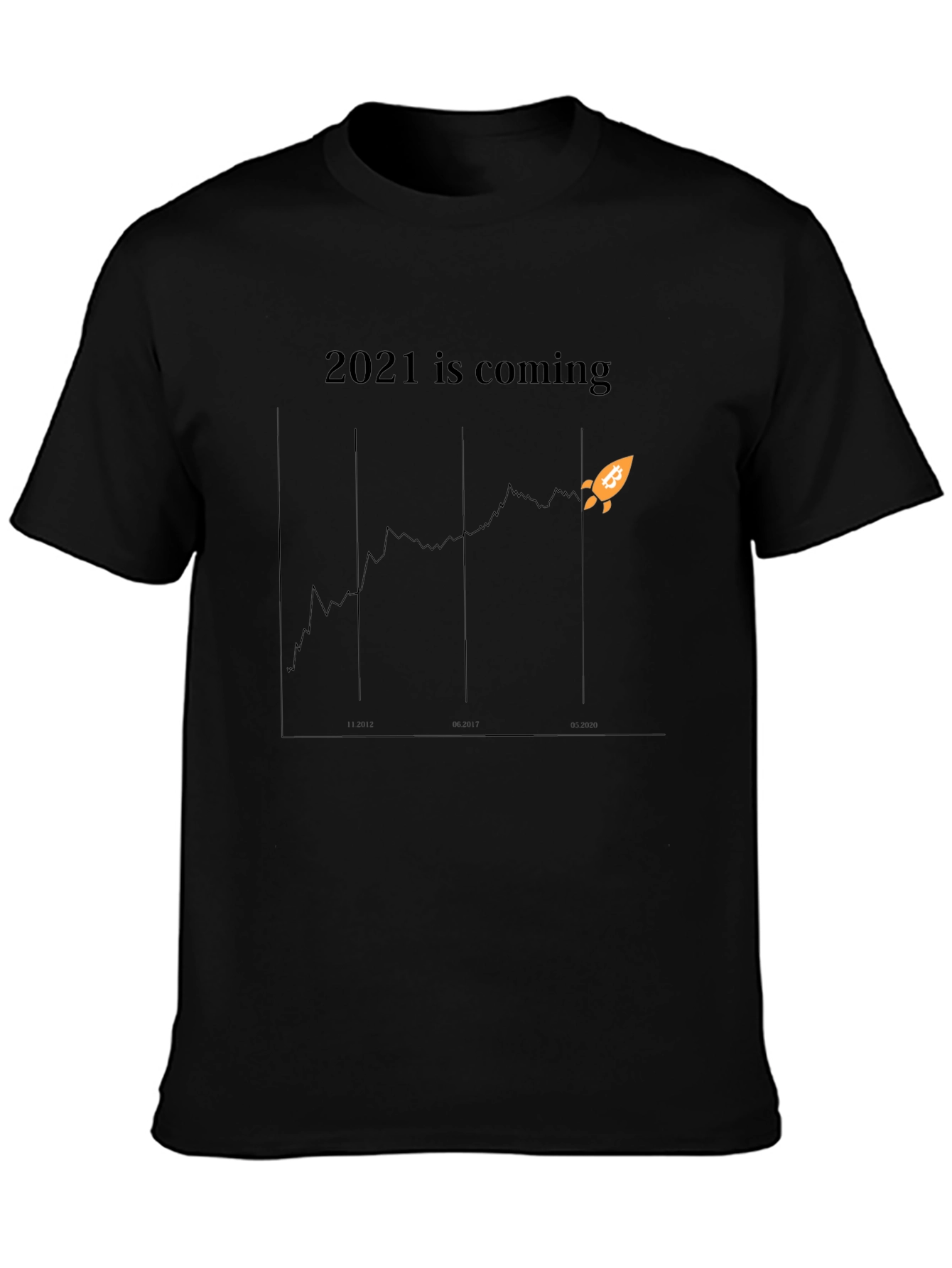 Bitcoin Rocket 2021 T-Shirt