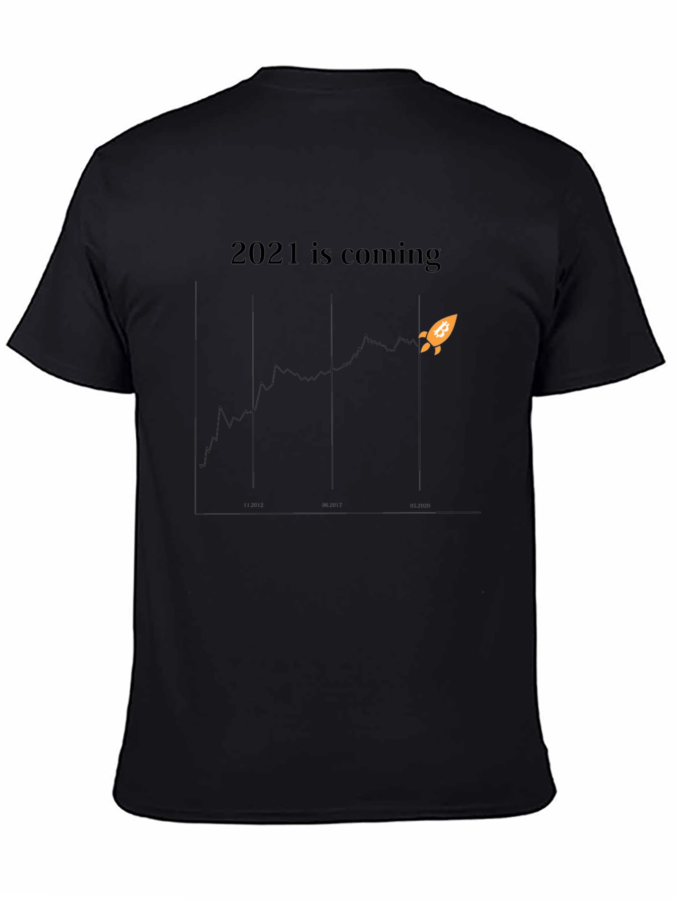 Bitcoin Rocket 2021 T-Shirt