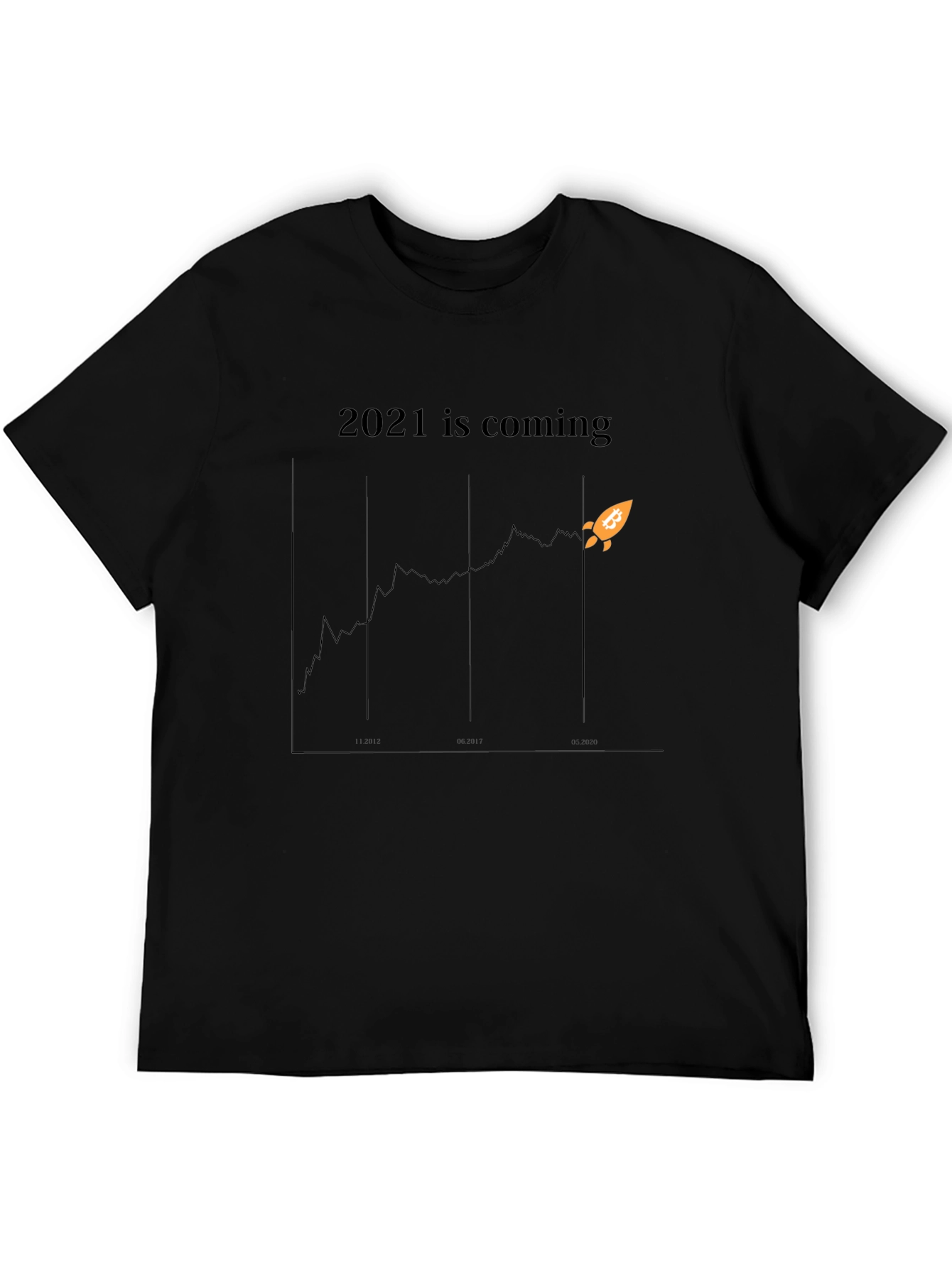 Bitcoin Rocket 2021 T-Shirt