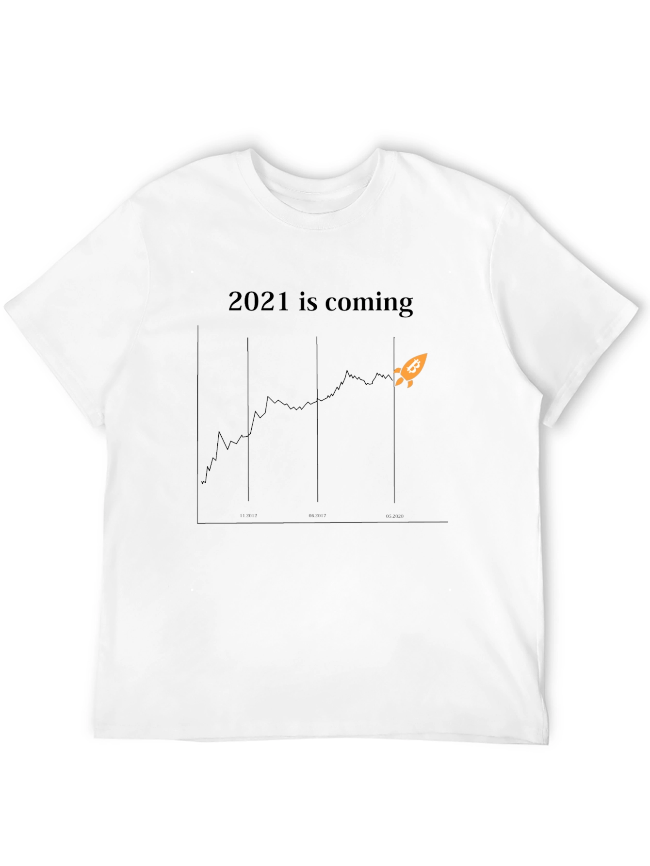 Bitcoin Rocket 2021 T-Shirt
